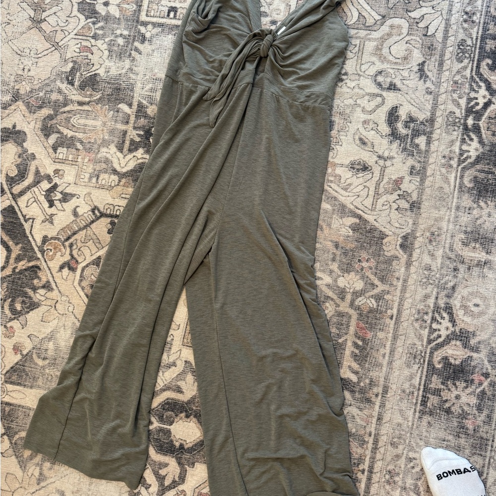 Daytrip Khaki Jumpsuit